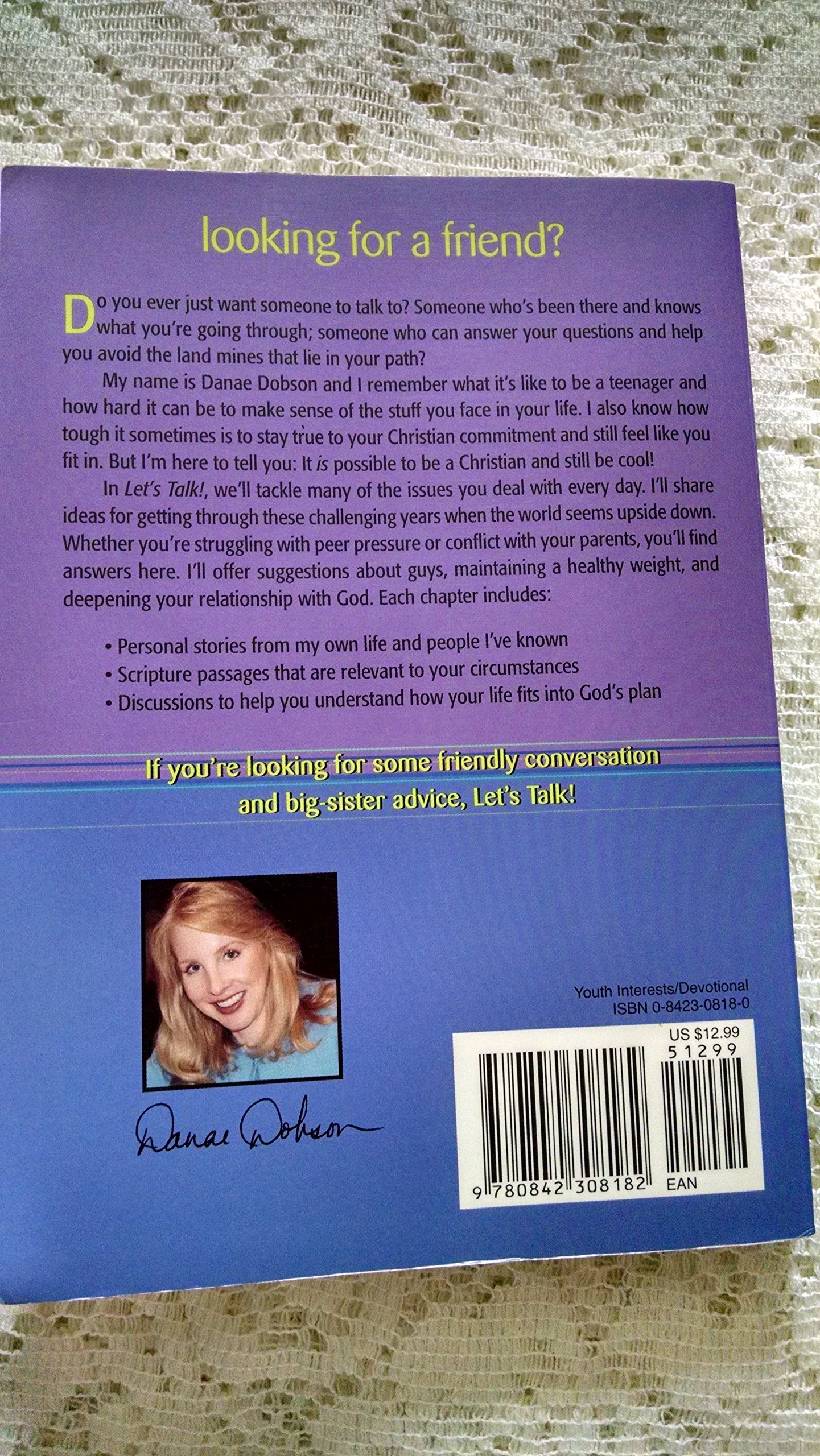 Let s Talk! Good Stuff for Girlfriends About God, Guys, and Growing Up