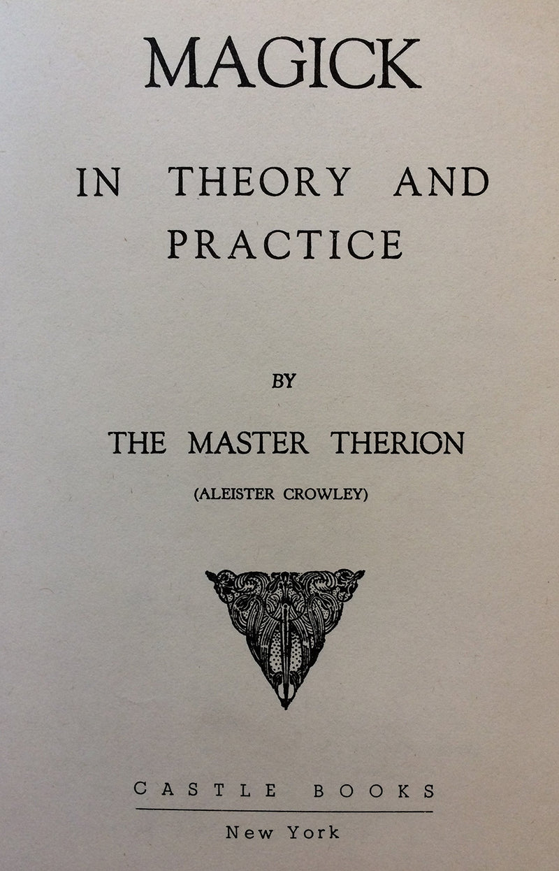 Magick in Theory and Practice,Used