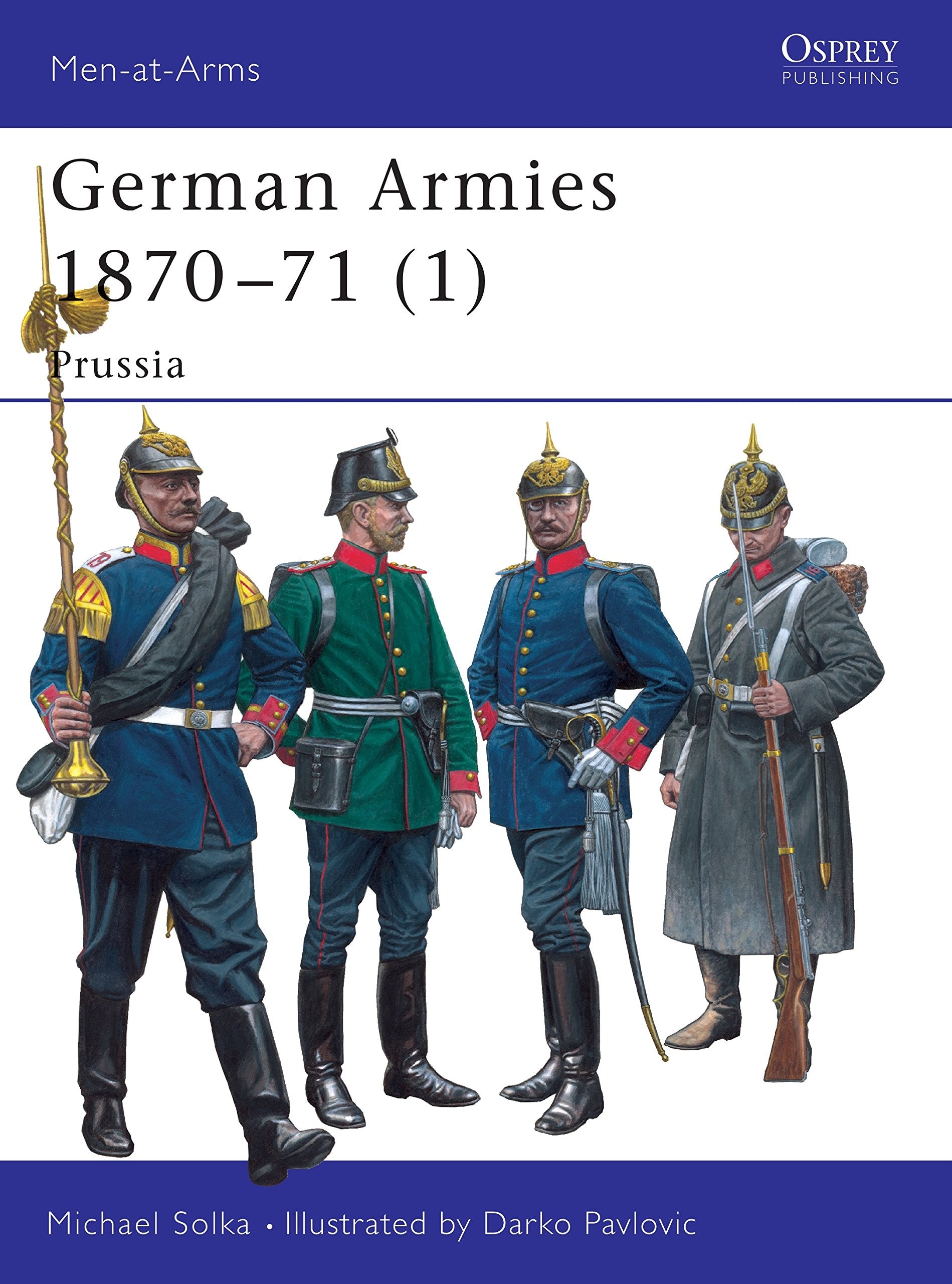 German Armies 187071 (1): Prussia (MenatArms, 416),Used