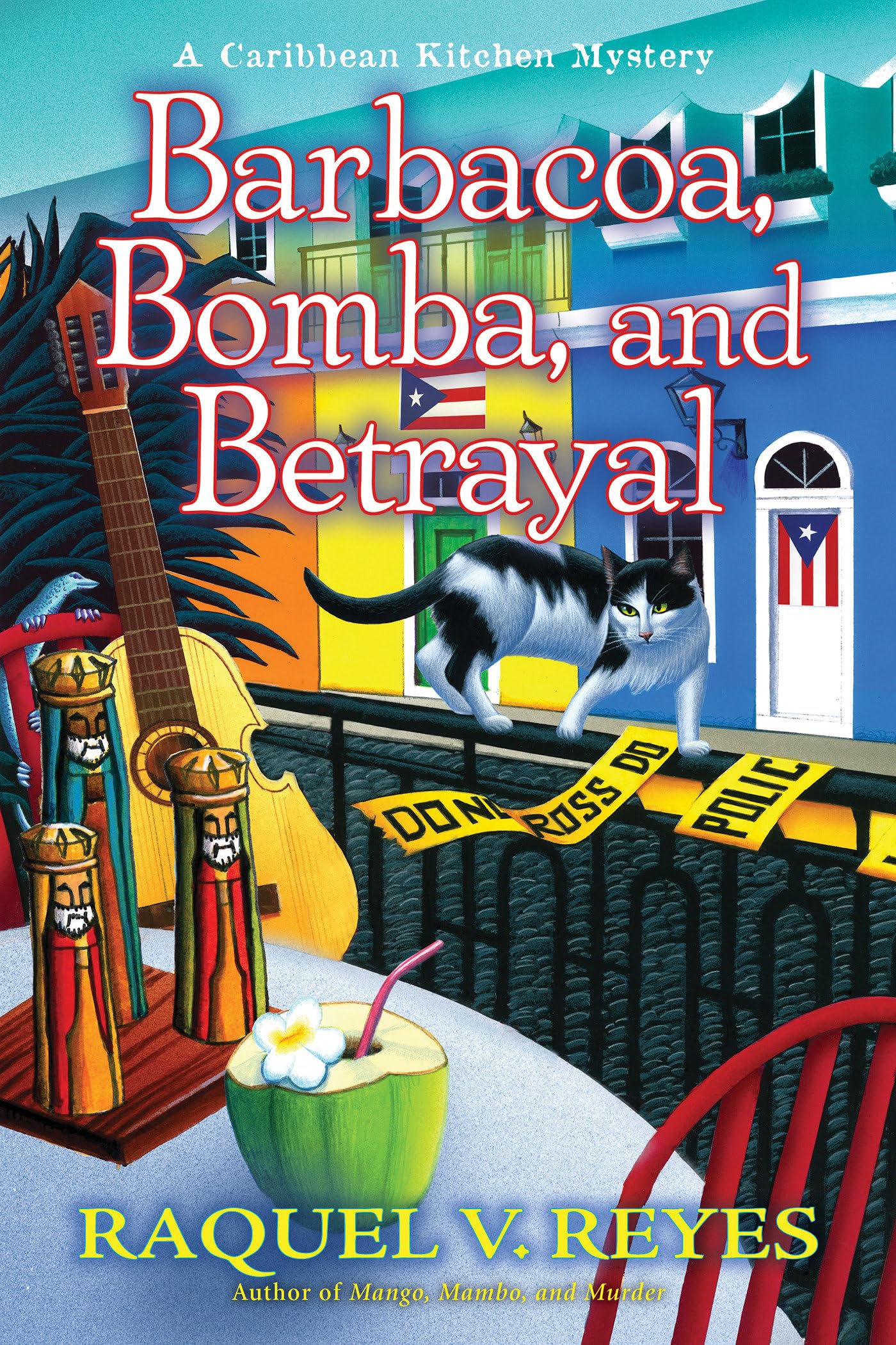 Barbacoa, Bomba, And Betrayal (A Caribbean Kitchen Mystery),Used