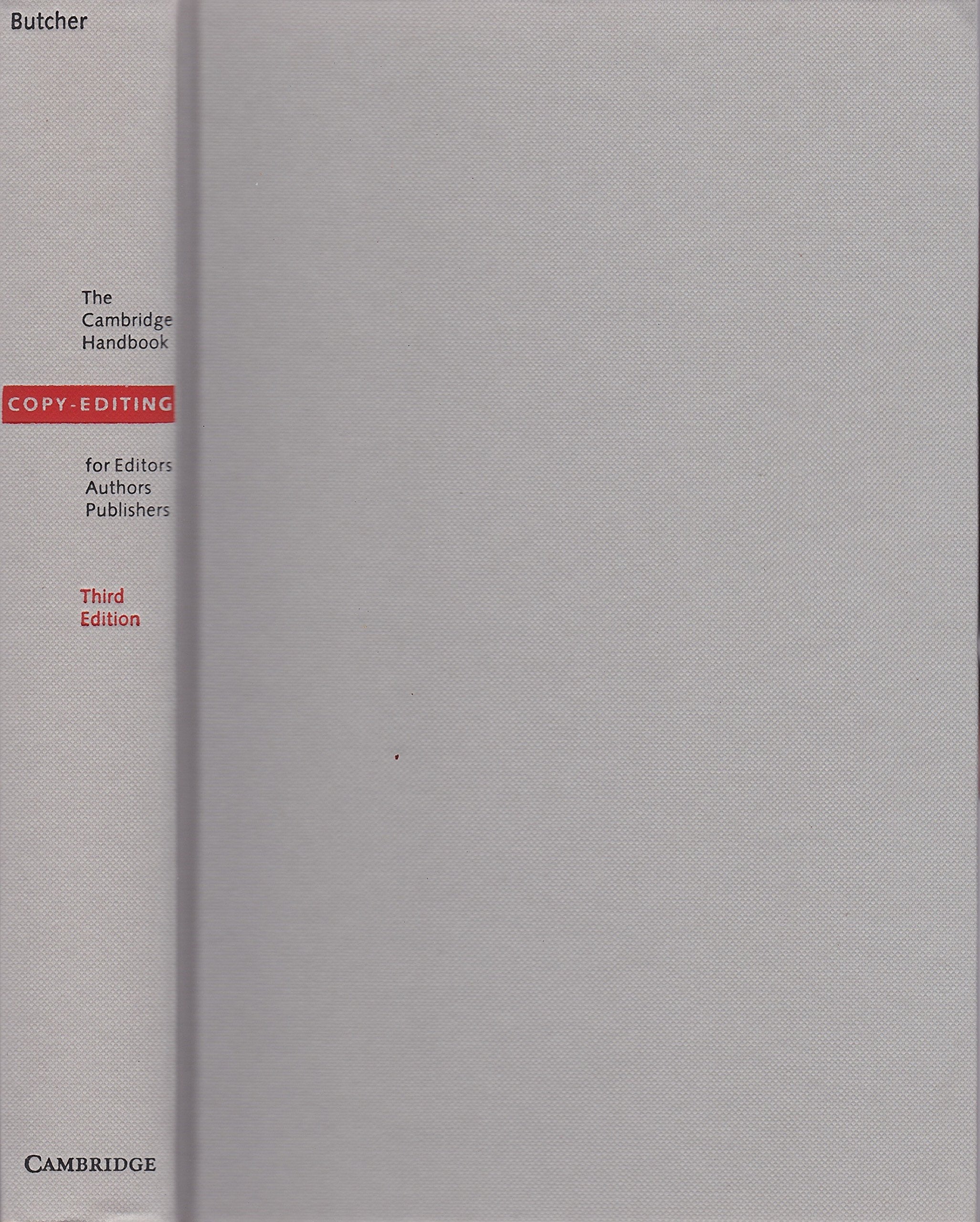 CopyEditing: The Cambridge Handbook for Editors, Authors and Publishers,Used