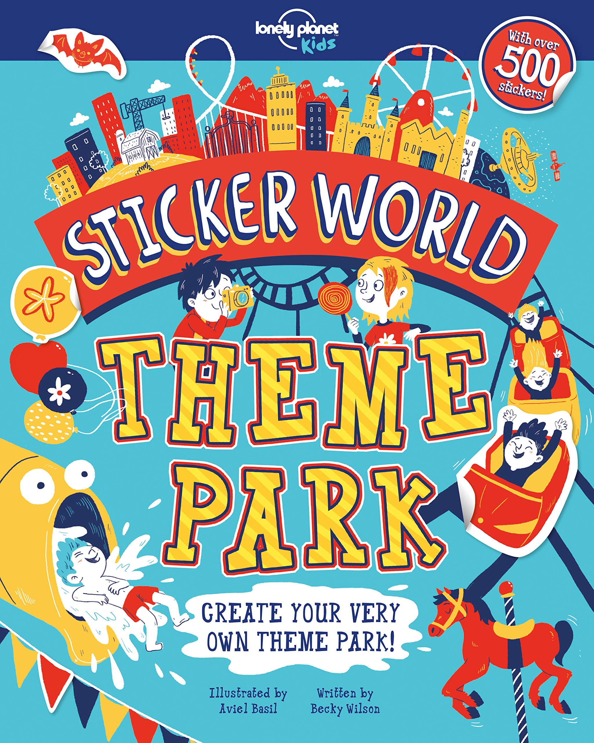 Lonely Planet Kids Sticker World  Theme Park 1