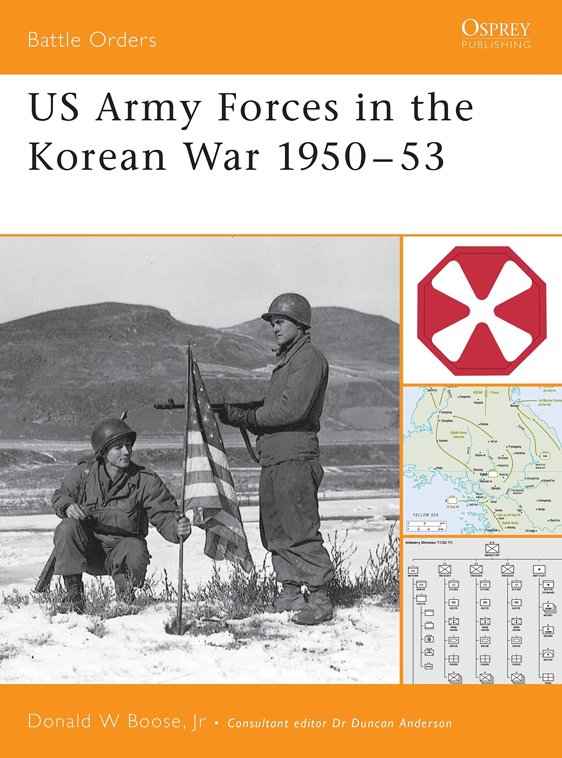 US Army Forces in the Korean War 195053 (Battle Orders)