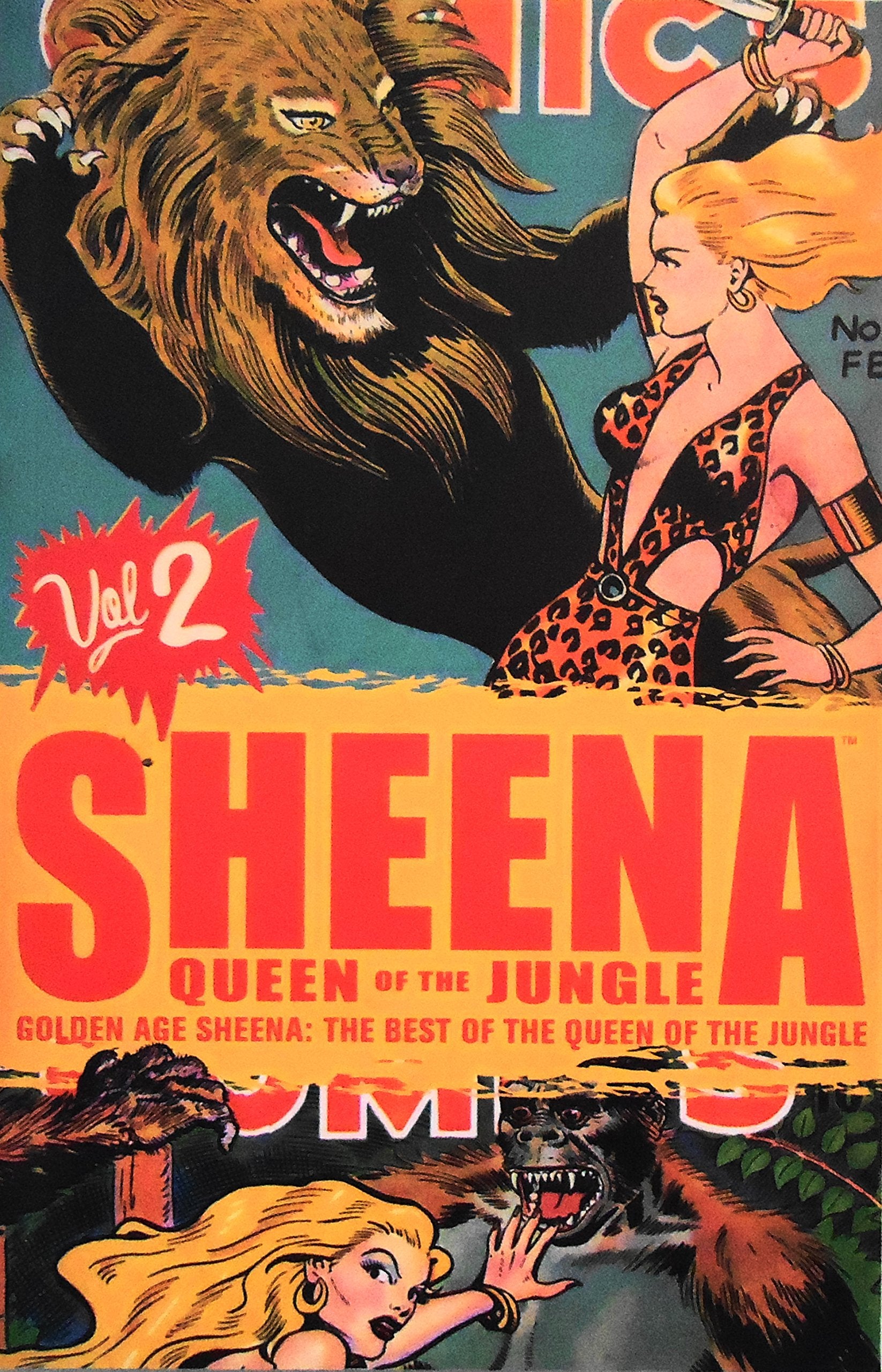 Golden Age Sheena: The Best Of The Queen Of The Jungle Volume 2,Used