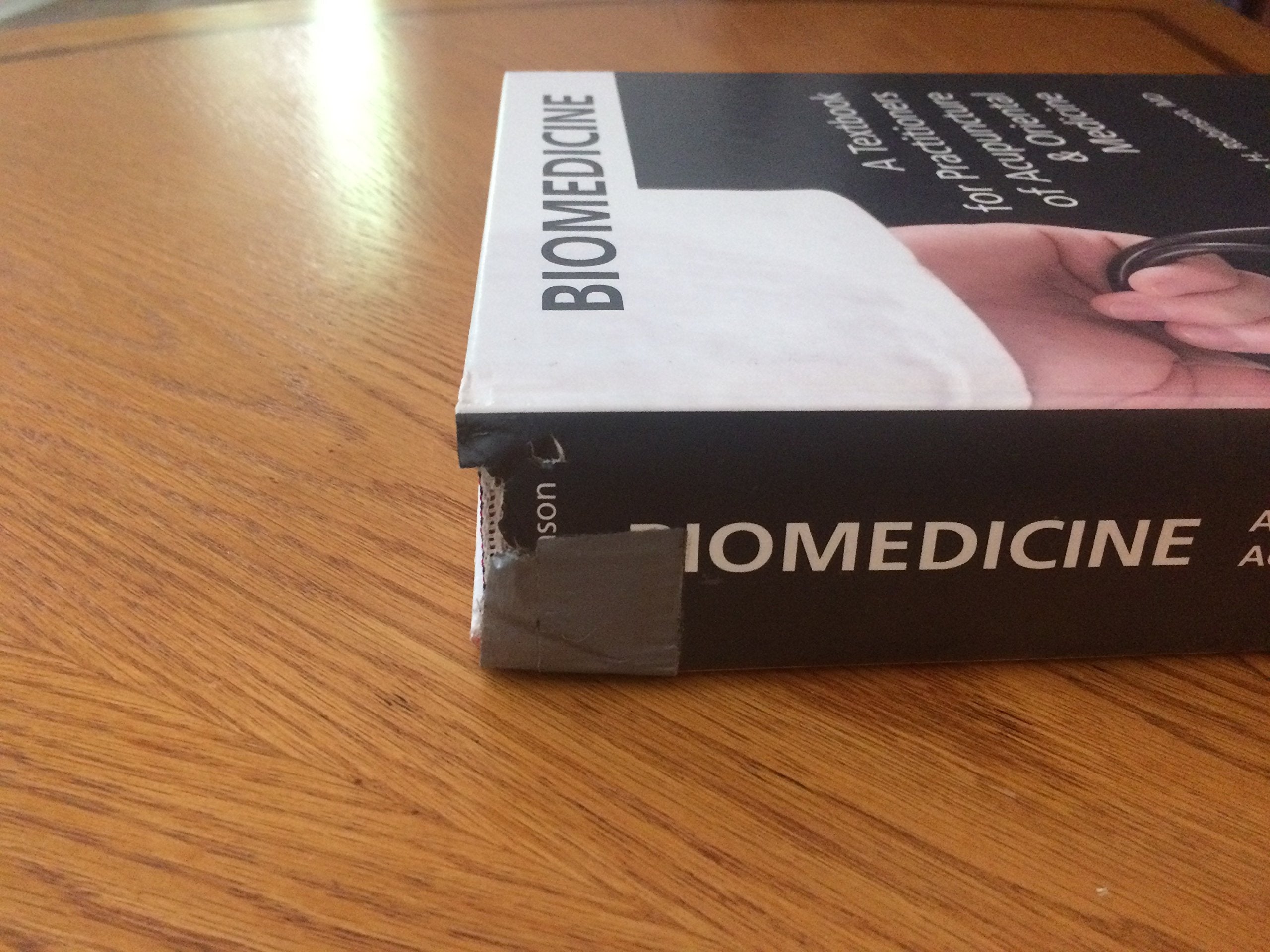 Biomedicine: A Textbook for Practitioners of Acupuncture & Oriental Medicine,Used