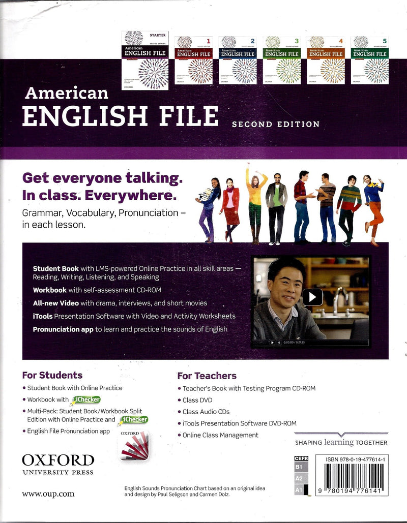 American English File Second Edition: Level Starter Student Book: With Online Practice,New
