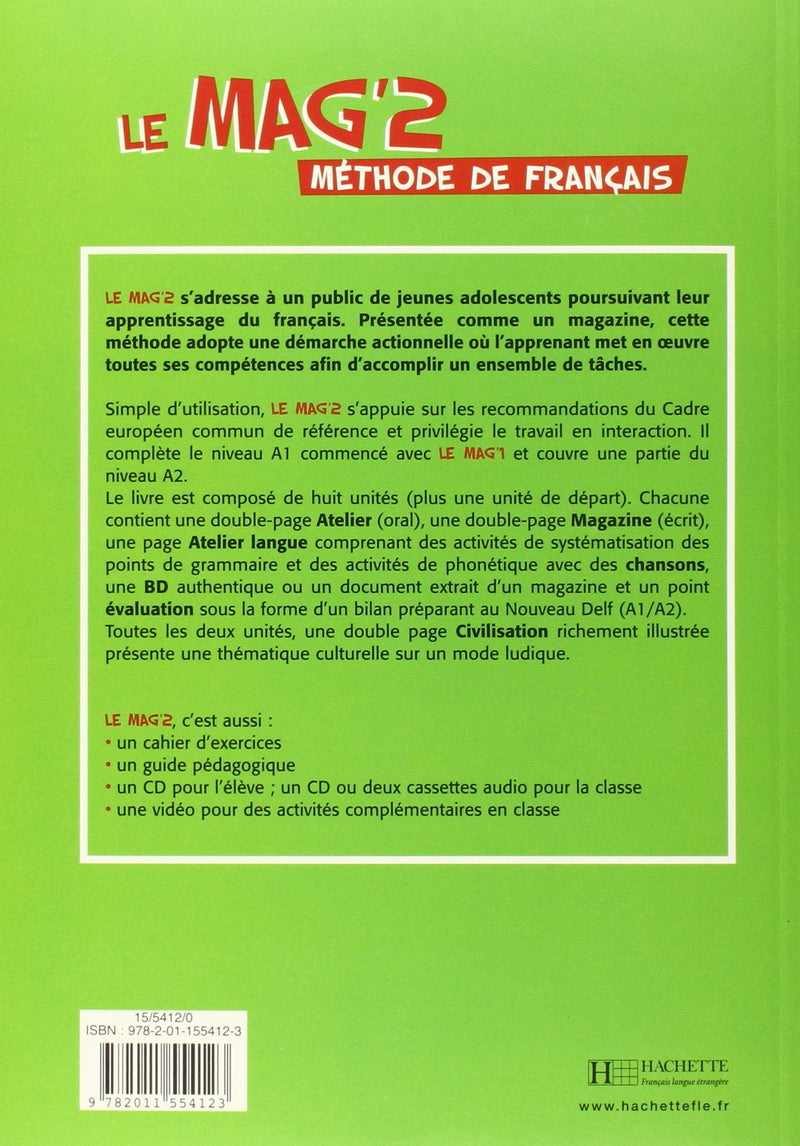Le Mag': Niveau 2 Livre de L'Eleve (French Edition),Used