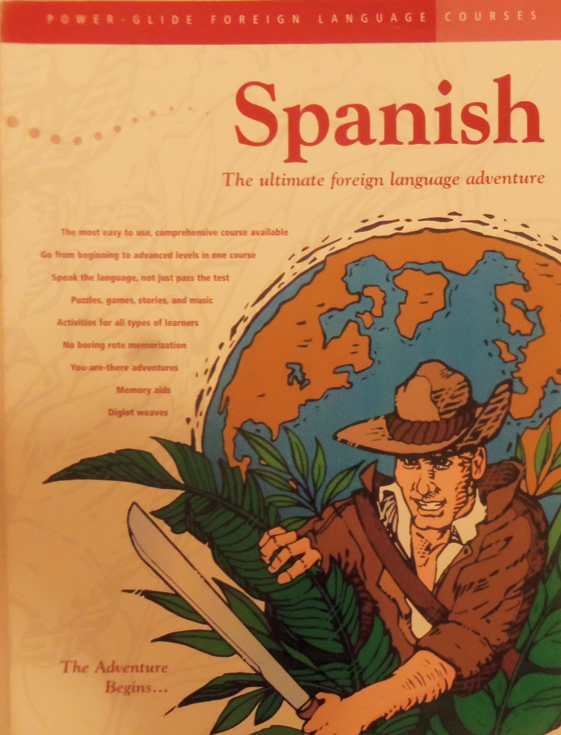 PowerGlide Foreign Language Course Workbook: The Adventure Begins (Spanish Foreign Languge Course Workbook: PowerGlide Foreign,Used