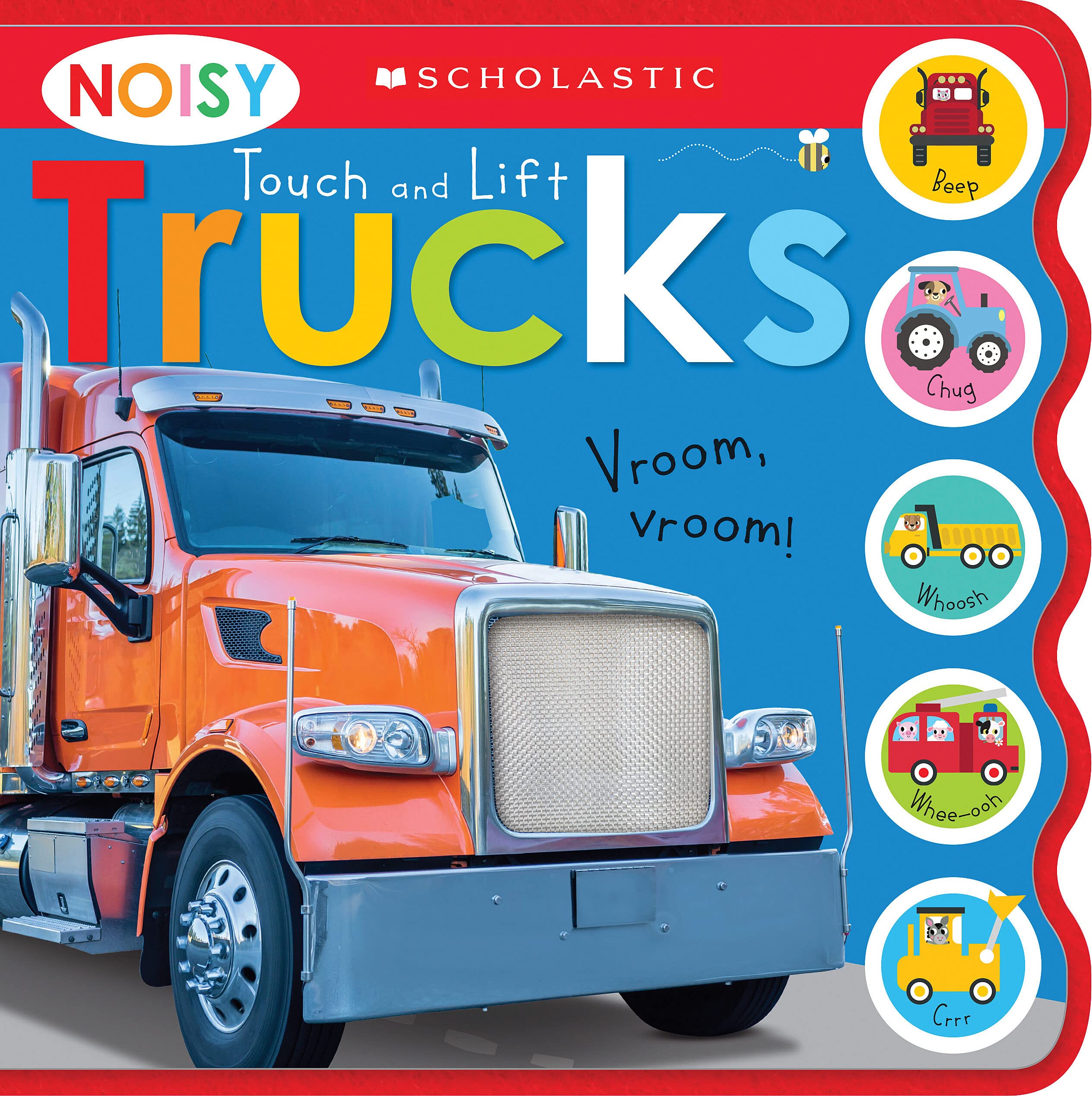 Noisy Touch And Lift Trucks: Scholastic Early Learners (Sound Book),New