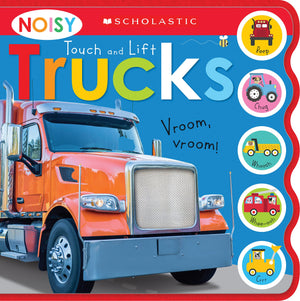 Noisy Touch And Lift Trucks: Scholastic Early Learners (Sound Book),New