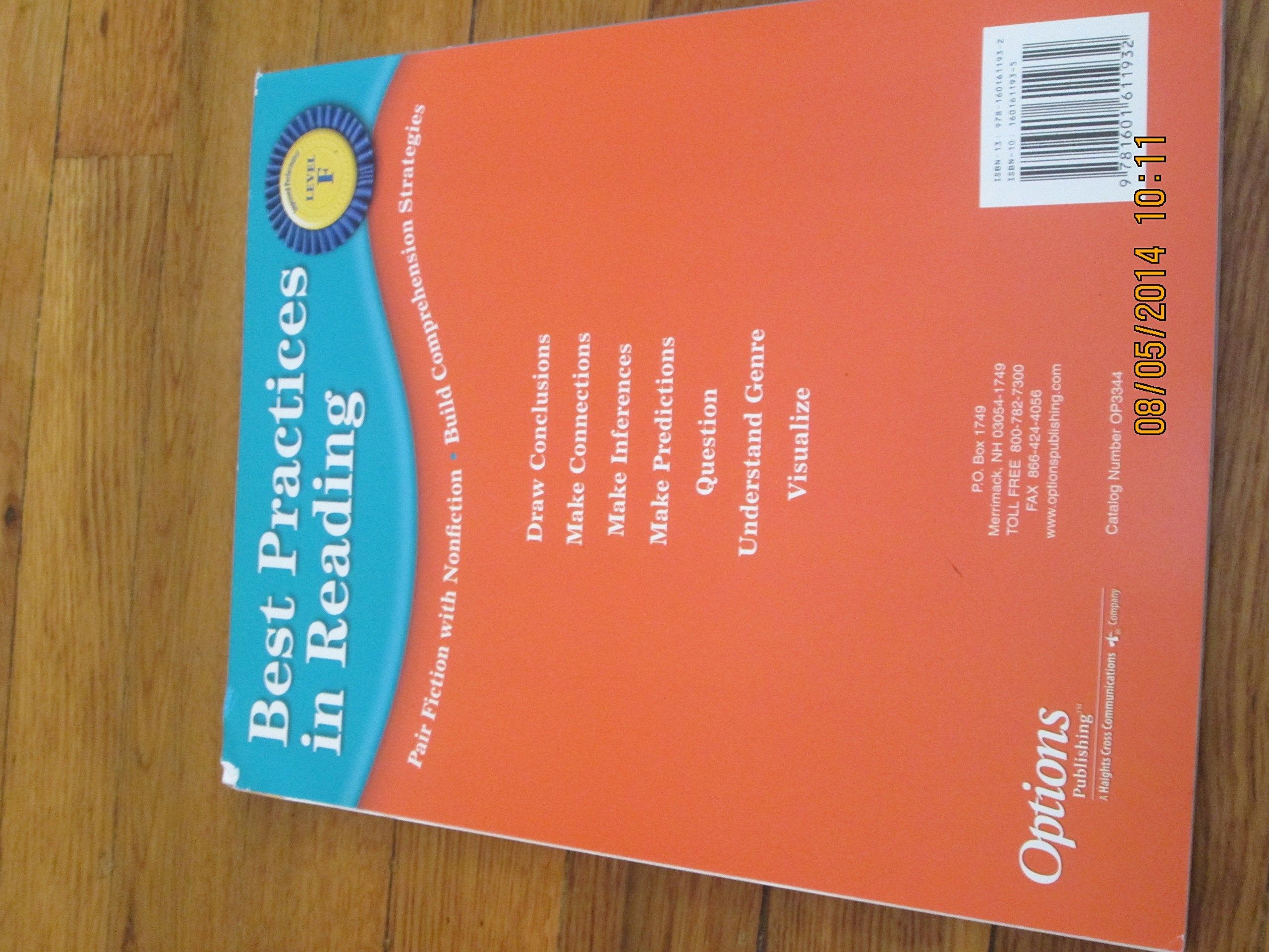 Best Practices in Reading Level F,Used