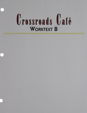 Crossroads Cafe: Text B,Used