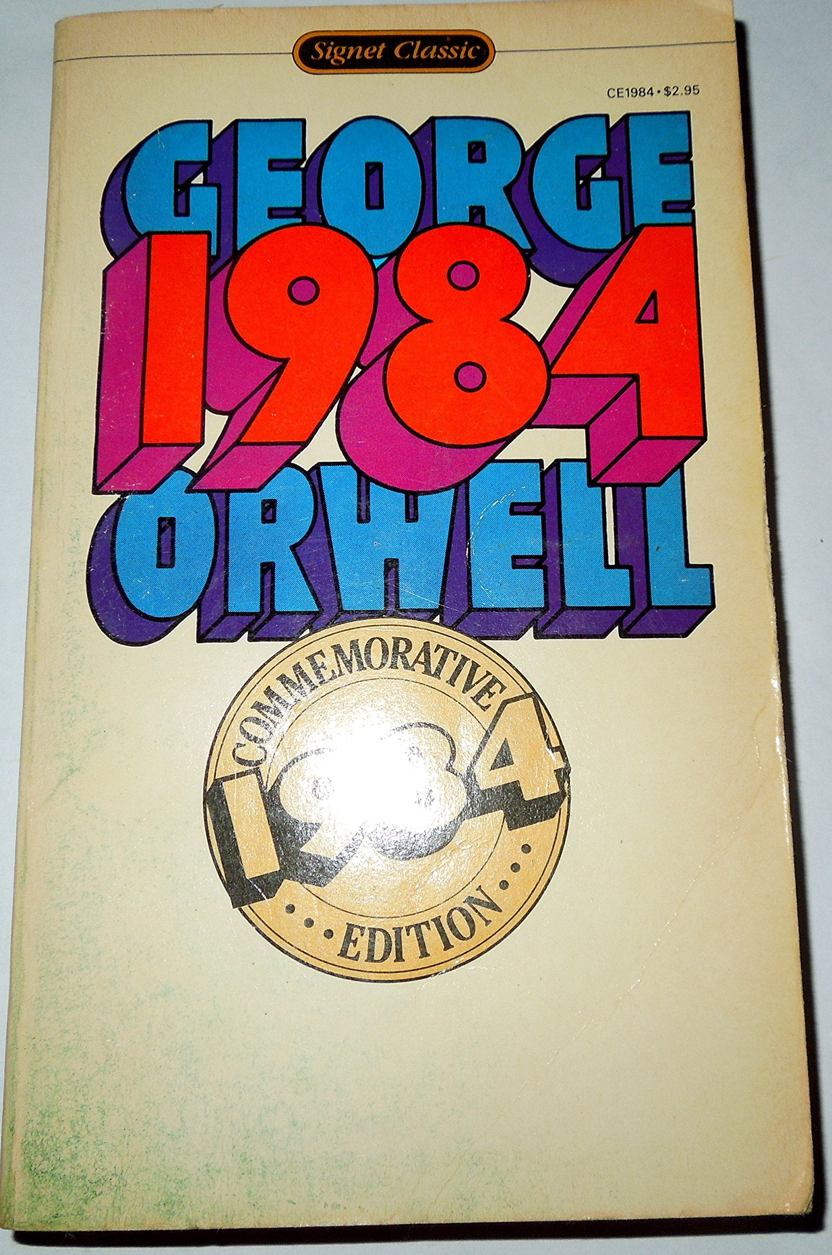 1984: A Novel (Commemorative Edition)-used