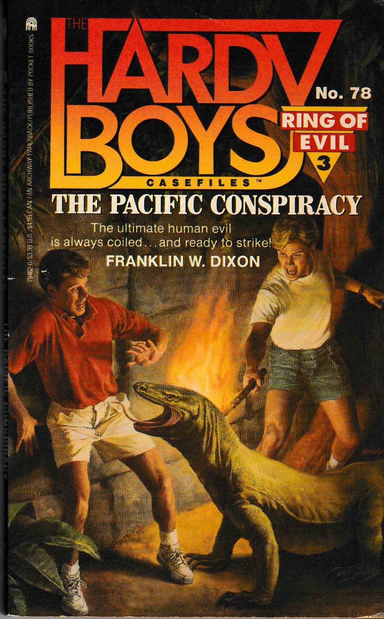 The Pacific Conspiracy (Ring Of Evil #3) (Hardy Boys Casefiles, Case 78),Used