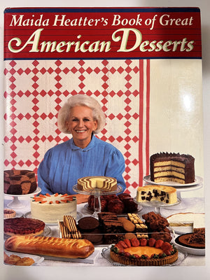 Maida Heatter's Book of Great American Desserts,Used