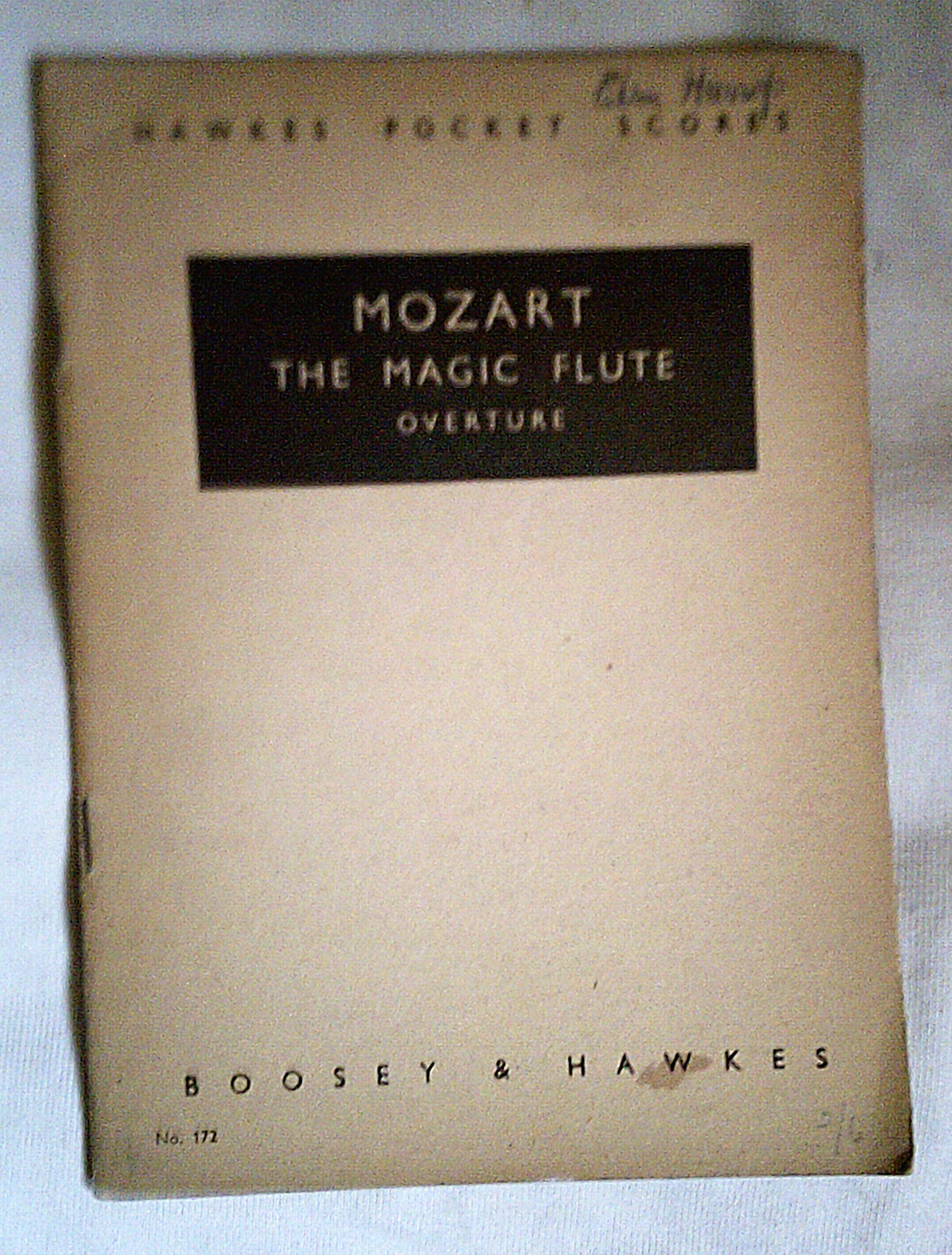 The Magic Flute, K. 620: Overture,Used
