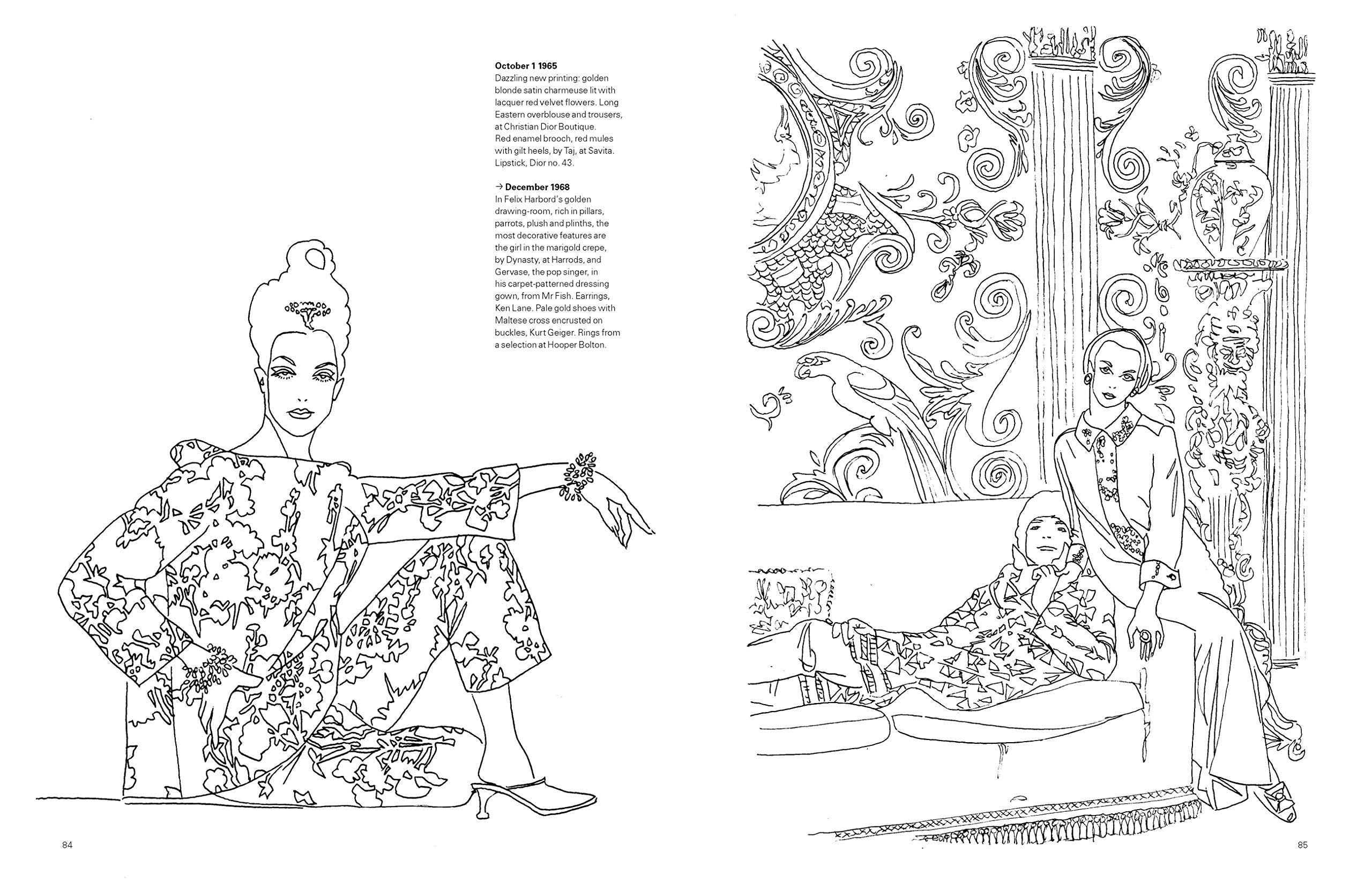 Vogue Goes Pop: Coloring Book,New