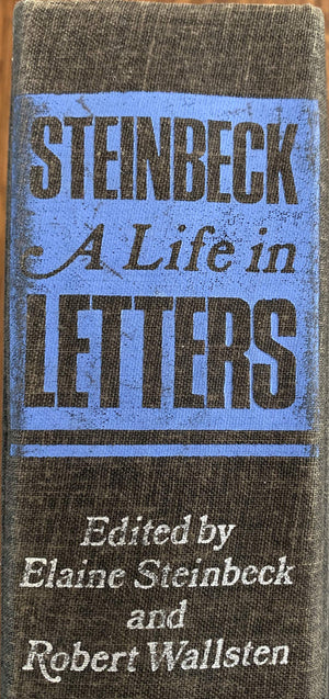Steinbeck: A Life in Letters by Steinbeck, John (1975) Hardcover,Used