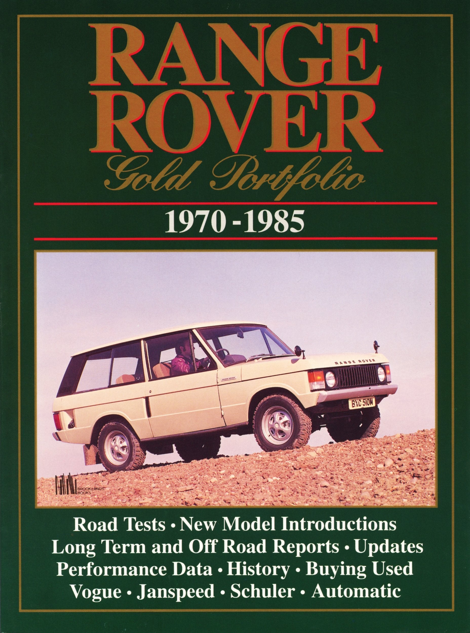 Range Rover: Gold Portfolio 19701985,Used