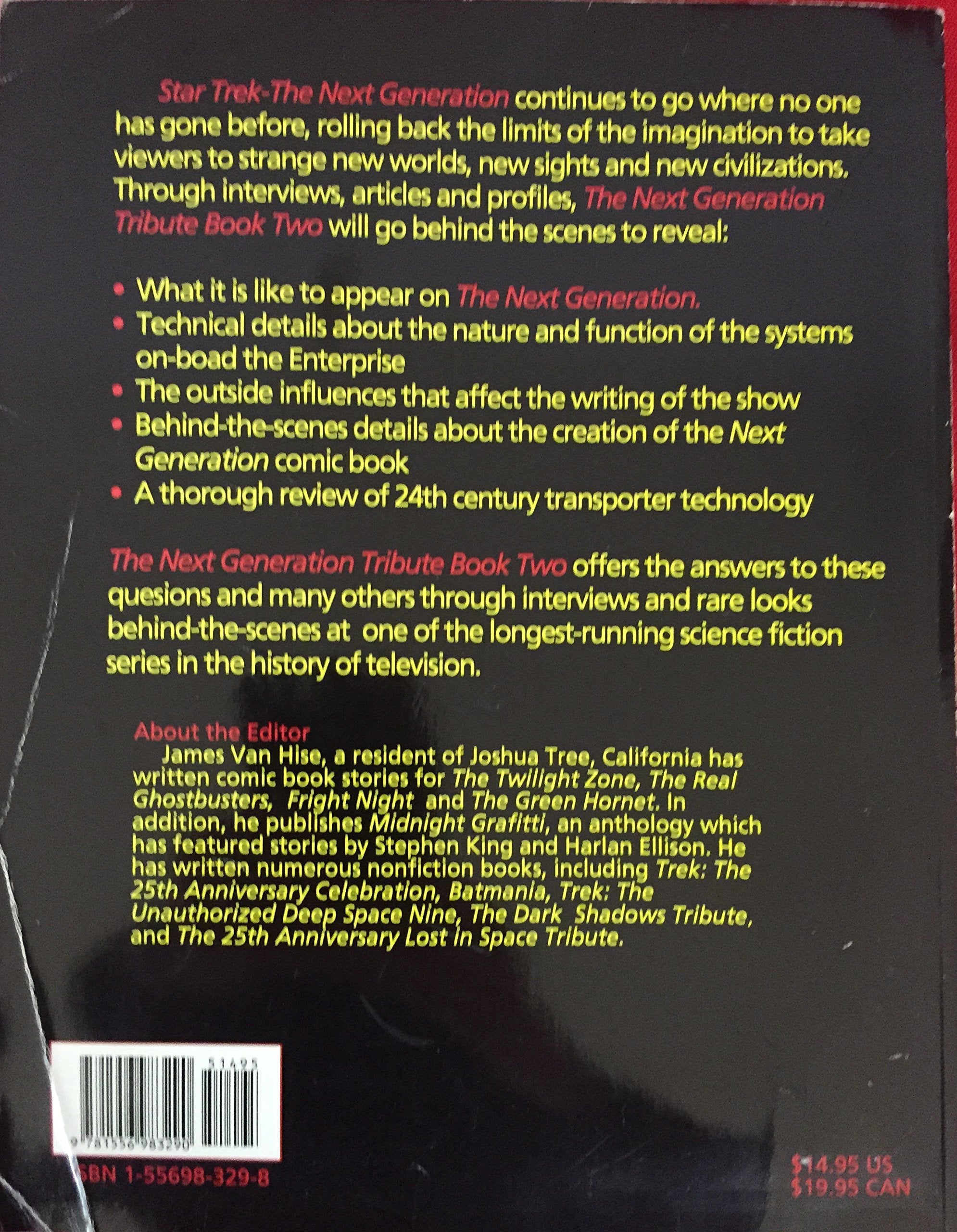 The Next Generation: Tribute : Unauthorized and Uncensored/Book Two (Television, Popular Culture),Used