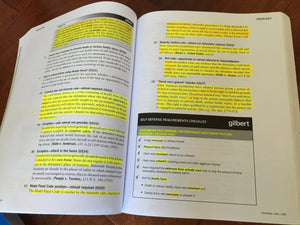 Criminal Law (Gilbert Law Summaries),Used