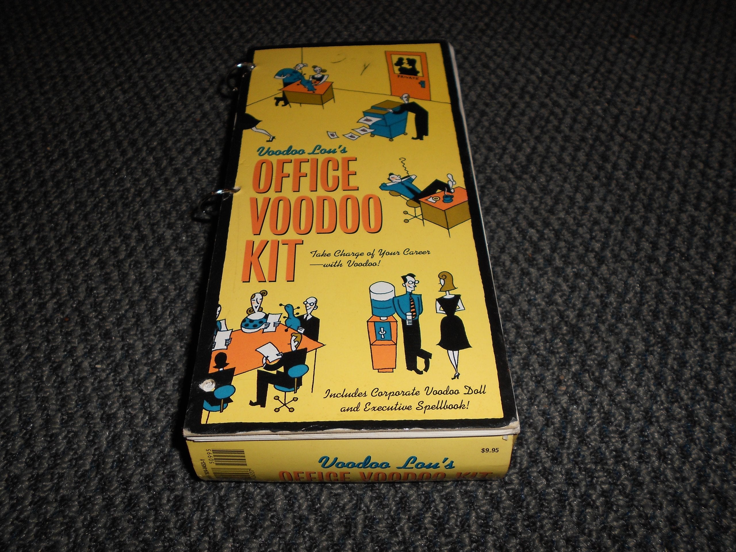 Voodoo Lou's Office Voodoo Kit: Take Charge Voodoo Doll And Executive Spellbook! (RP Minis),Used
