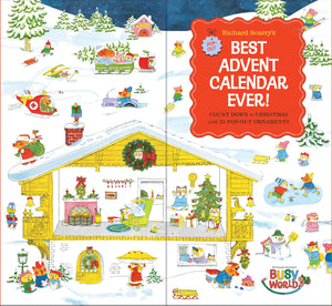 Richard ScarryS Best Advent Calendar Ever!: Count Down To Christmas With 25 PopOut Ornaments; Activity Book And Keepsake