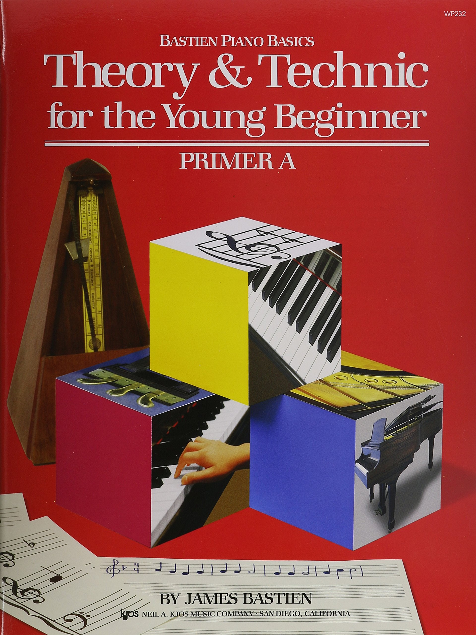 Wp232  Theory And Technic For The Young Beginner  Primer A  Bastien,New