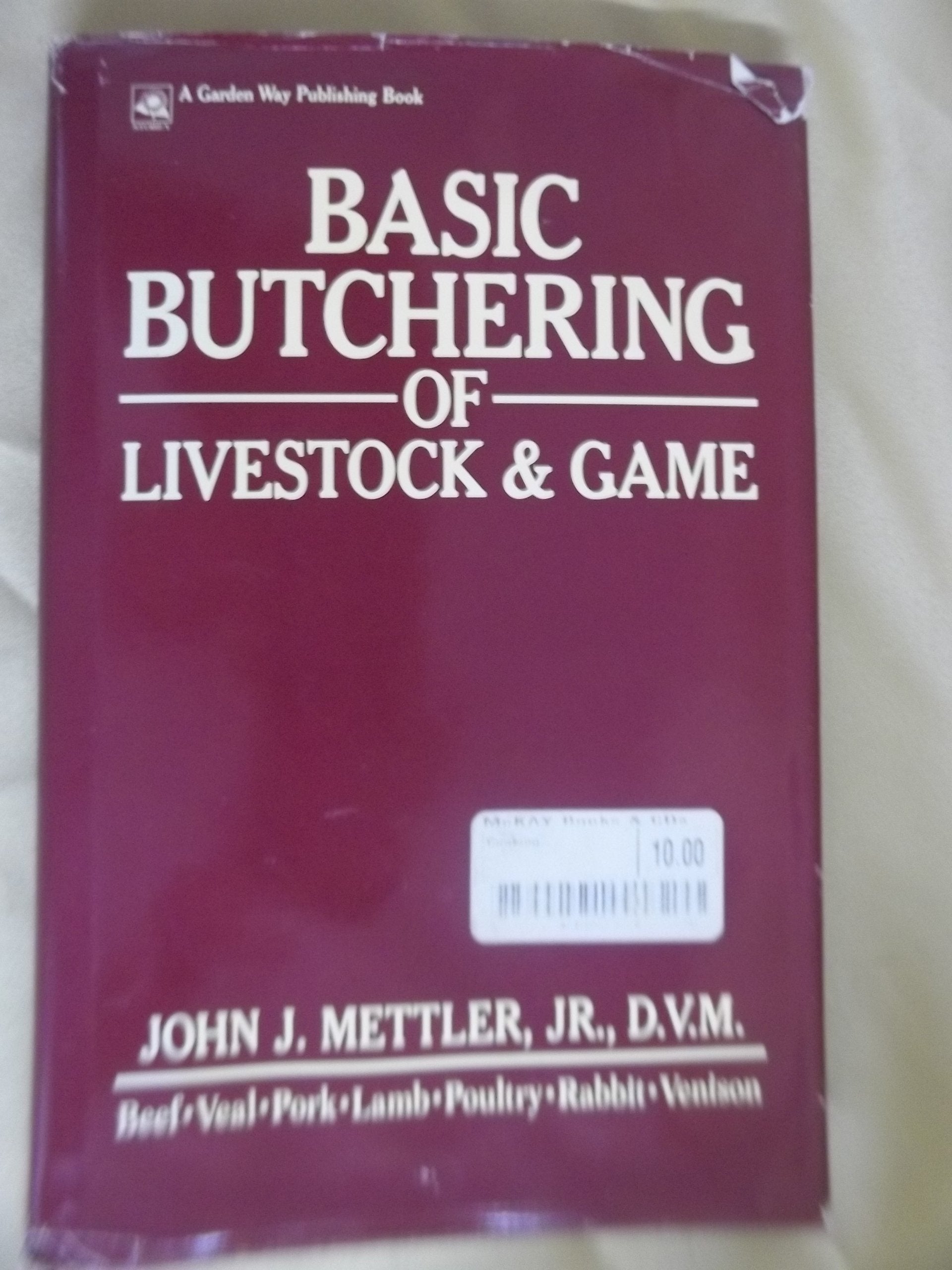 Basic butchering of livestock & game,Used