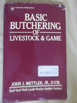 Basic butchering of livestock & game,Used