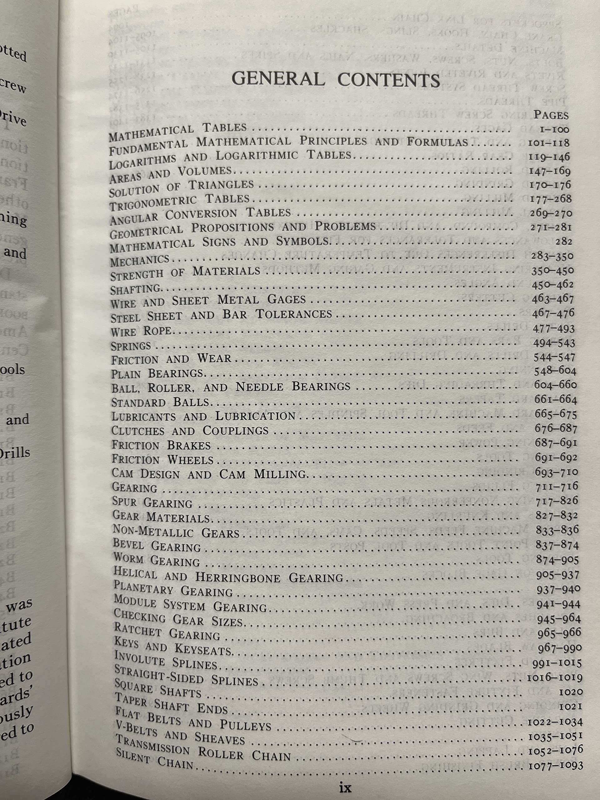 Machinery's Handbook, 21st Edition,Used