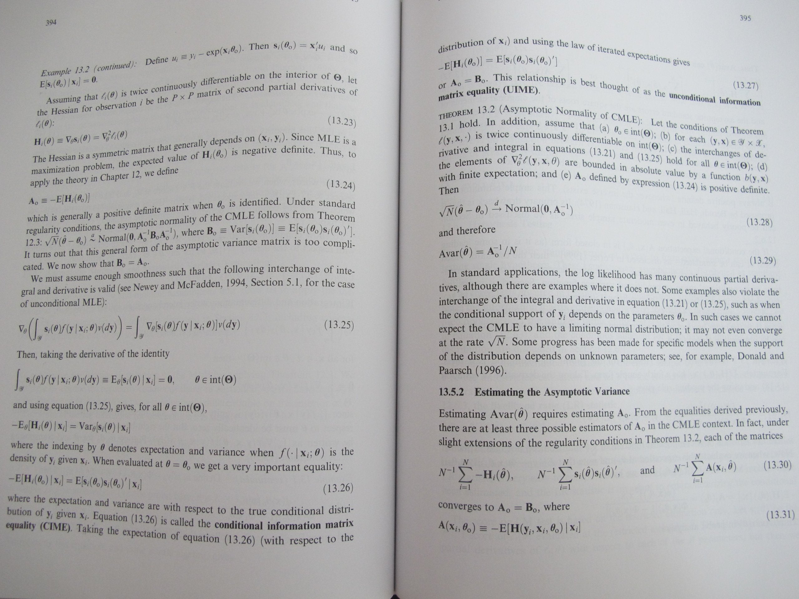Econometric Analysis of Cross Section and Panel Data,New