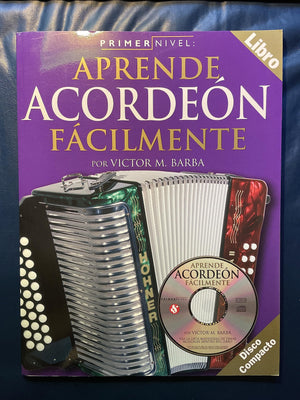 Primer Nivel: Aprende Acordeon Facilmente Book/Online Media,New