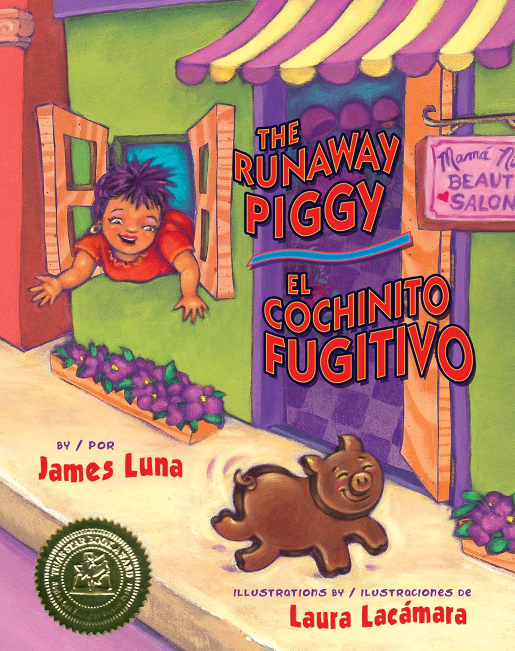 The Runaway Piggy / El Cochinito Fugitivo (English and Spanish Edition),Used
