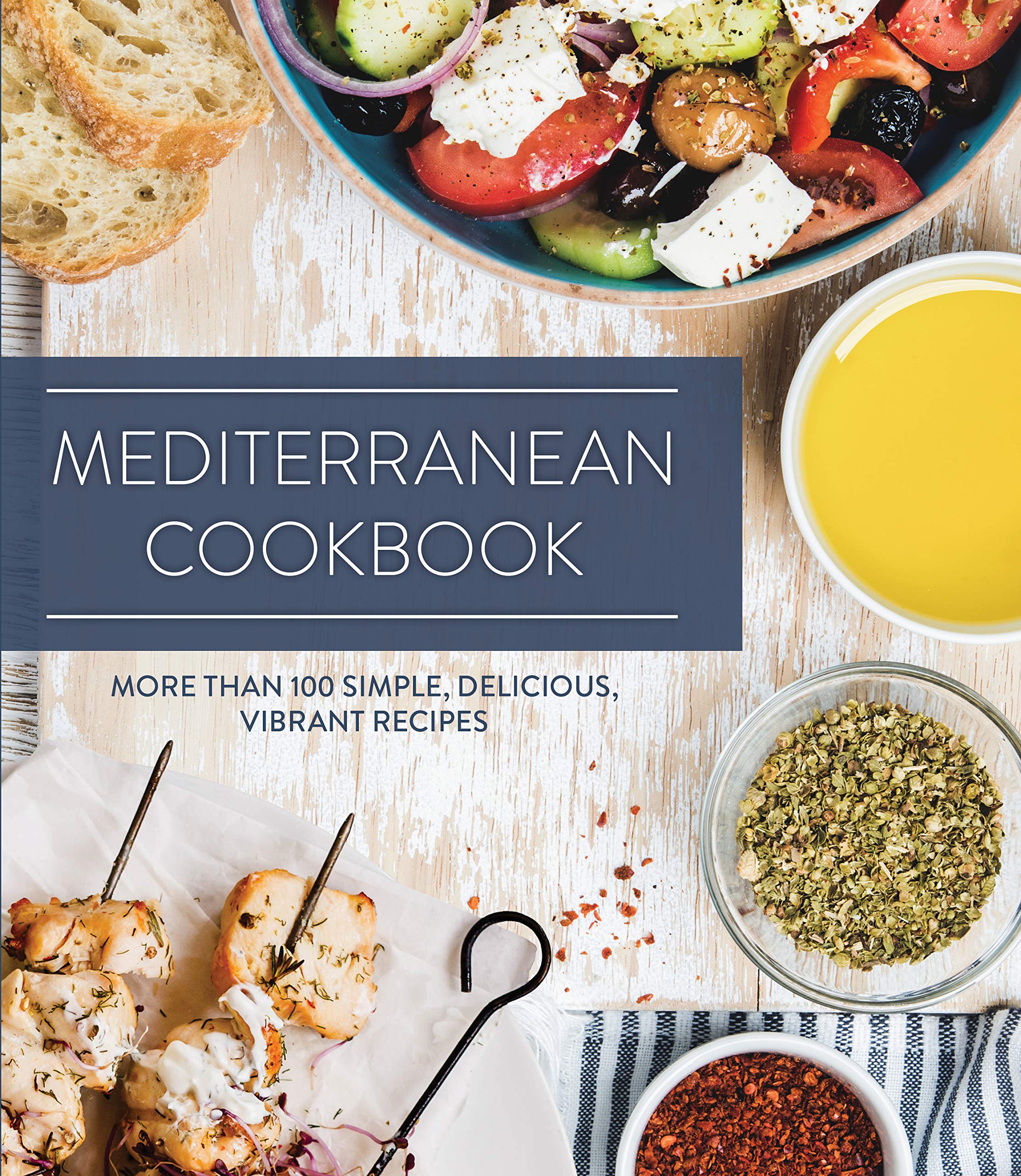 Mediterranean Cookbook: More than 100 Simple, Delicious, Vibrant Recipes,Used