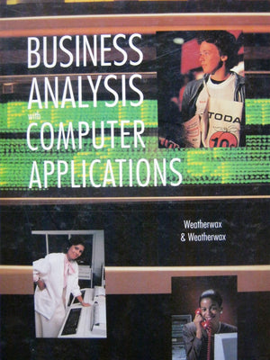 Business Analysis With Computer Applications,Used