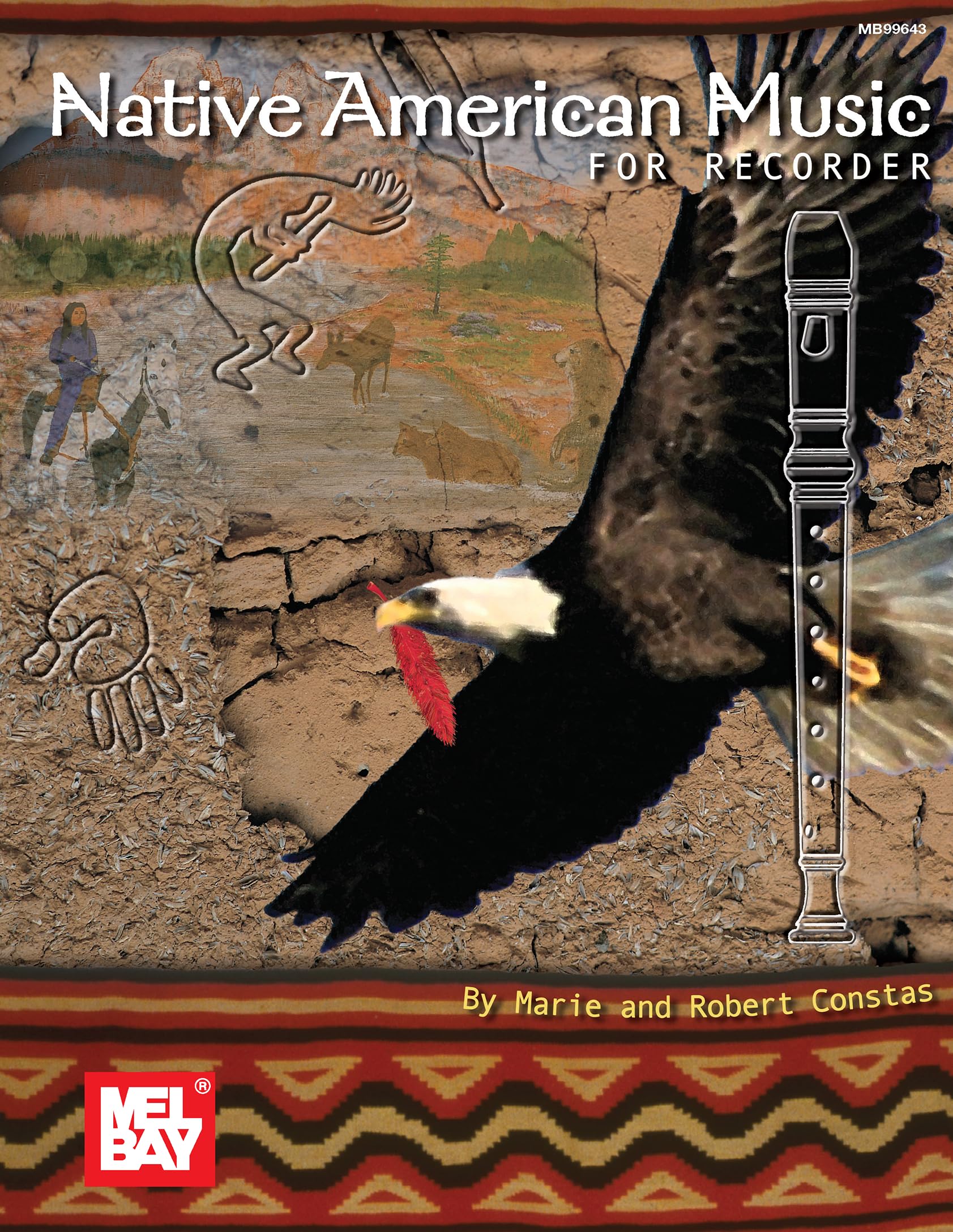 Mel Bay Native American Music for Recorder,Used