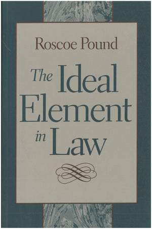The Ideal Element In Law,Used