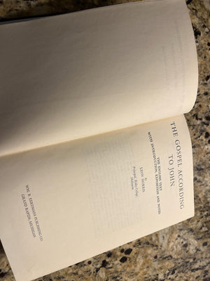 The Gospel According to John (The New International Commentary on the New Testament),Used