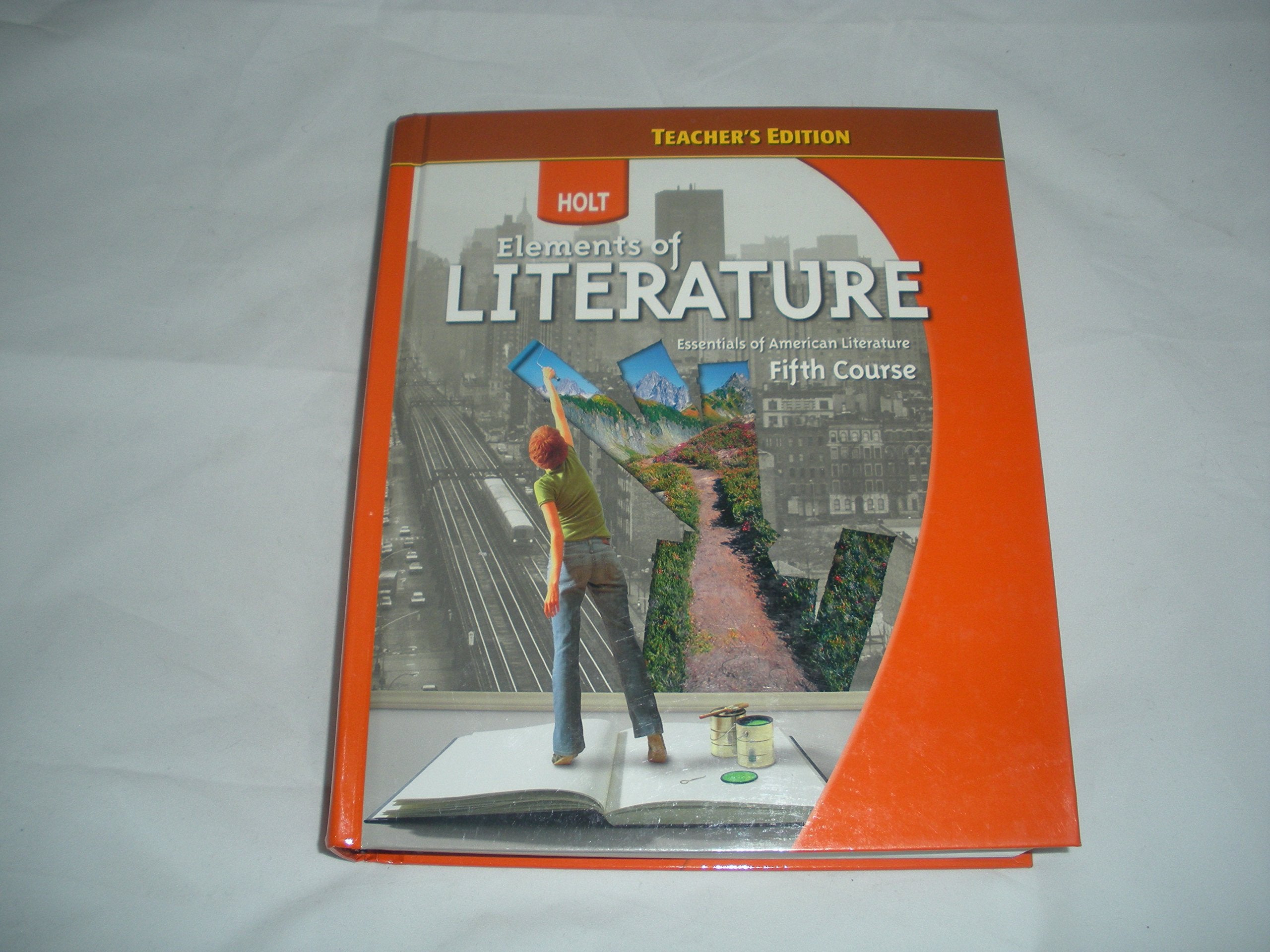 Holt Elements of Literature: Teacher's Edition Fifth Course, American Literature 2009,Used