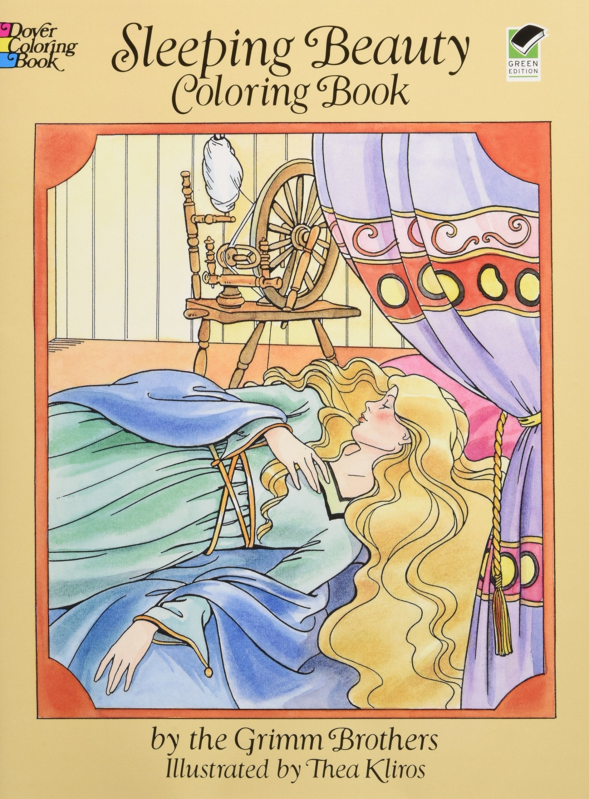 Sleeping Beauty Coloring Book,Used