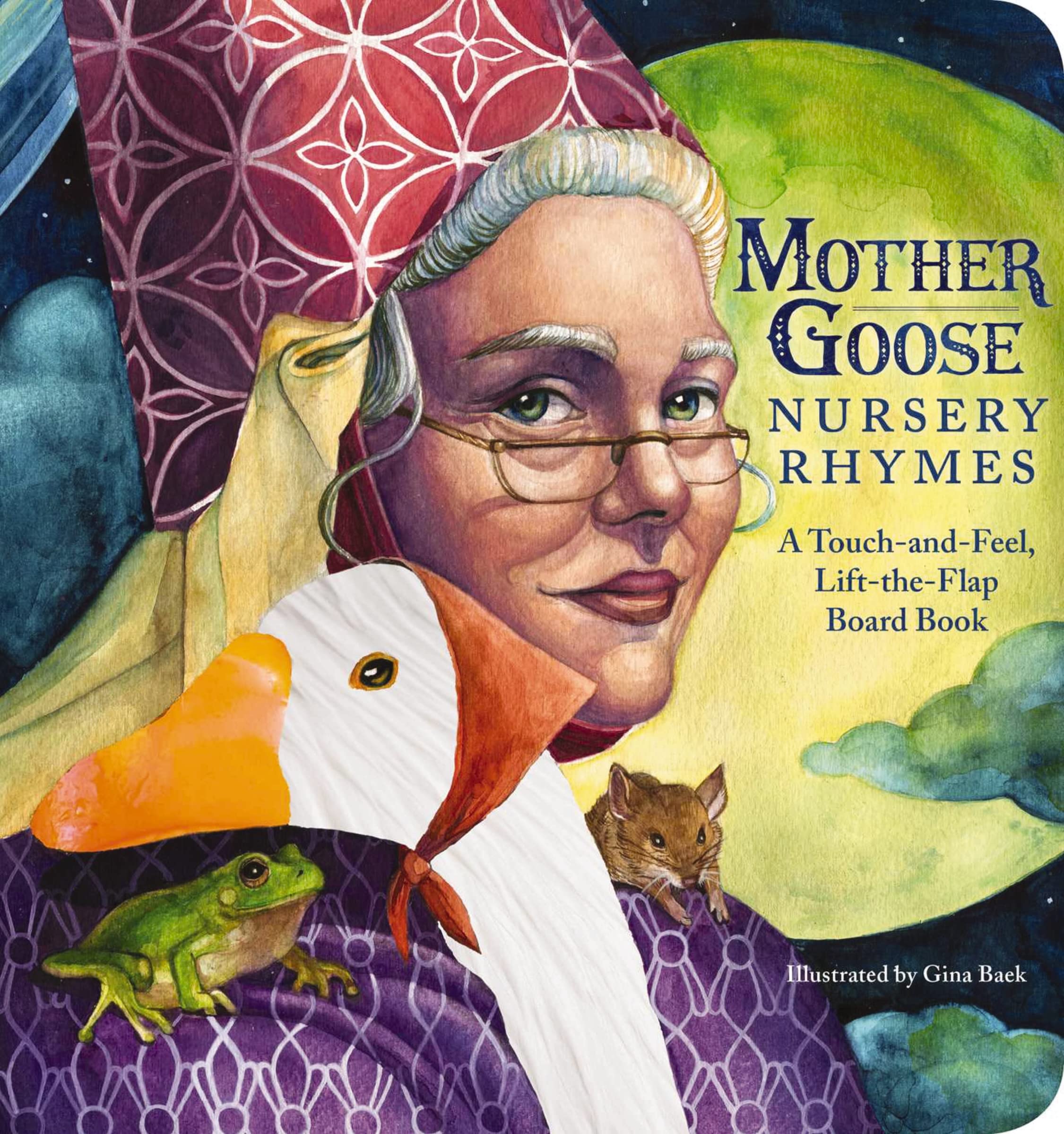 The Mother Goose Nursery Rhymes Touch And Feel Board Book: A Touch And Feel Lift The Flap Board Book