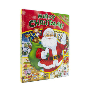 Merry Christmas with Santa Claus  First Look and Find  PI Kids,Used