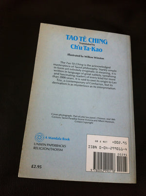 Tao Te Ching (Unwin Paperbacks),Used