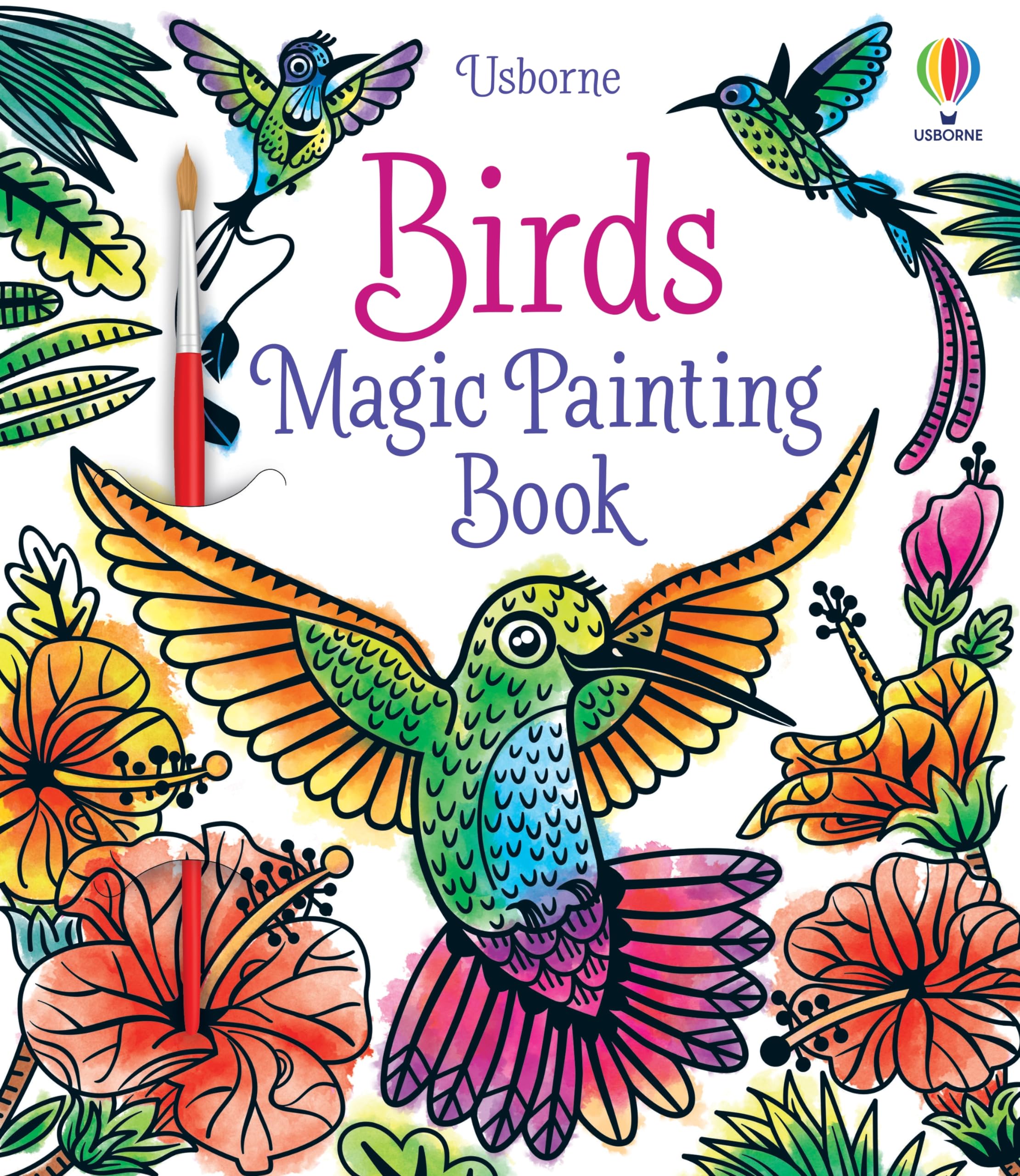 Birds Magic Painting Book (Magic Painting Books),Used