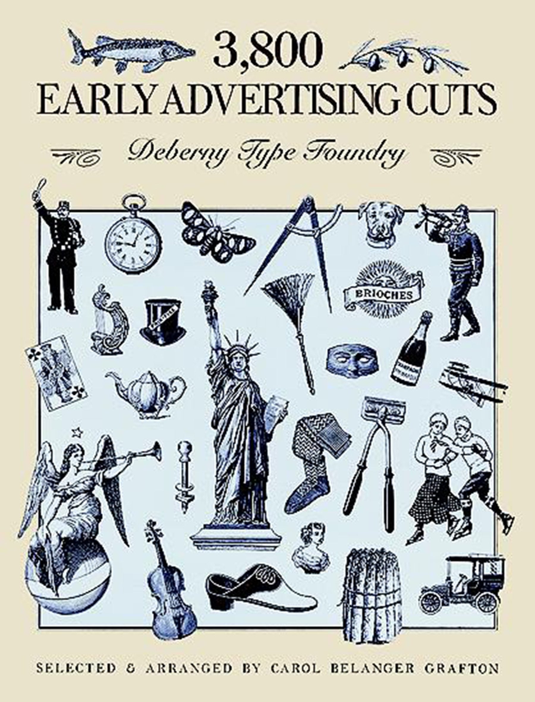 3,800 Early Advertising Cuts: Deberny Type Foundry