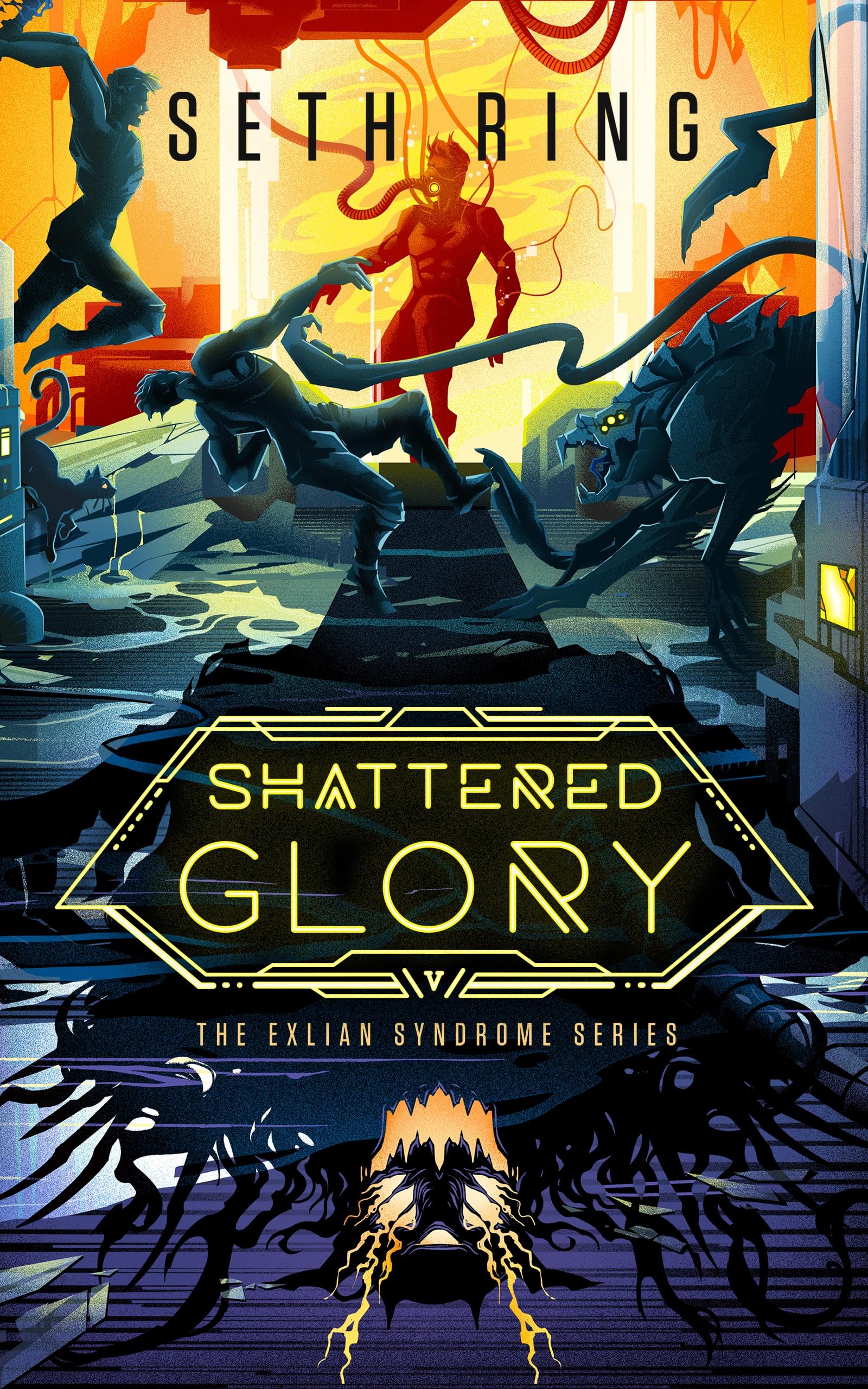 Shattered Glory: A Fantasy Litrpg Adventure (The Exlian Syndrome Series)