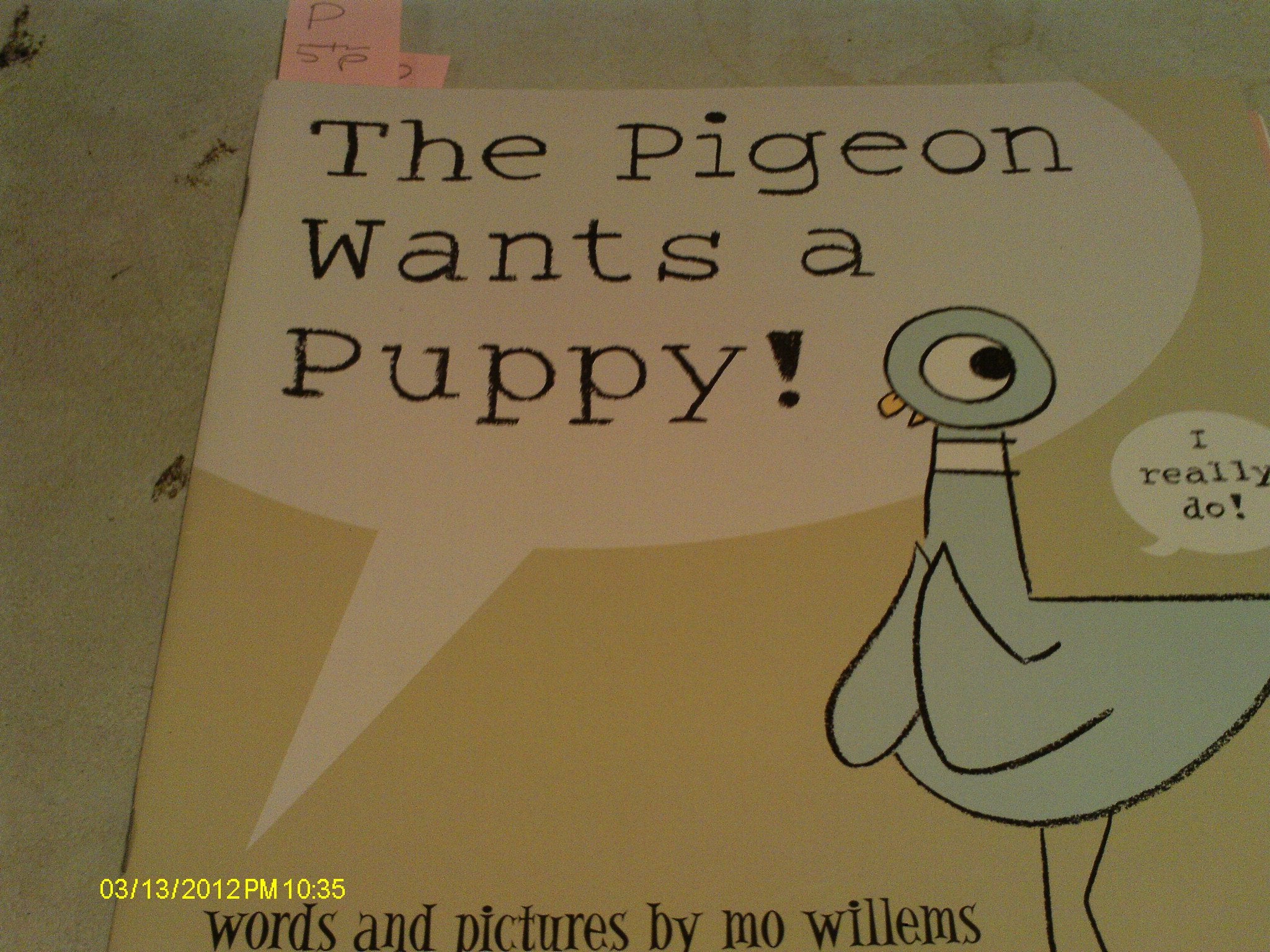 The Pigeon Wants A Puppy!-new,New