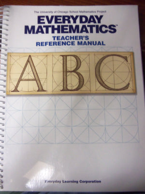 Everyday Mathematics Teacher's Reference Manual (fourth grade and fifth grade),Used