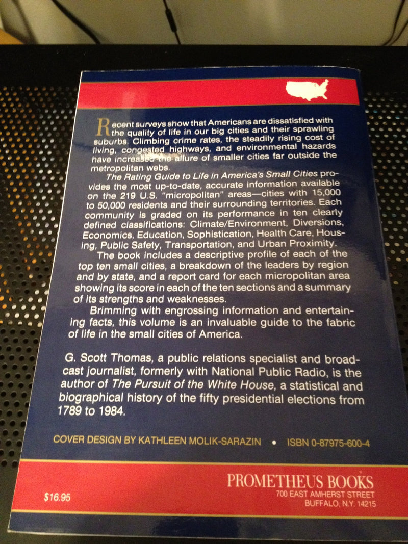 The Rating Guide to Life in America's Small Cities (NEW RATING GUIDE TO LIFE IN AMERICA'S SMALL CITIES),Used